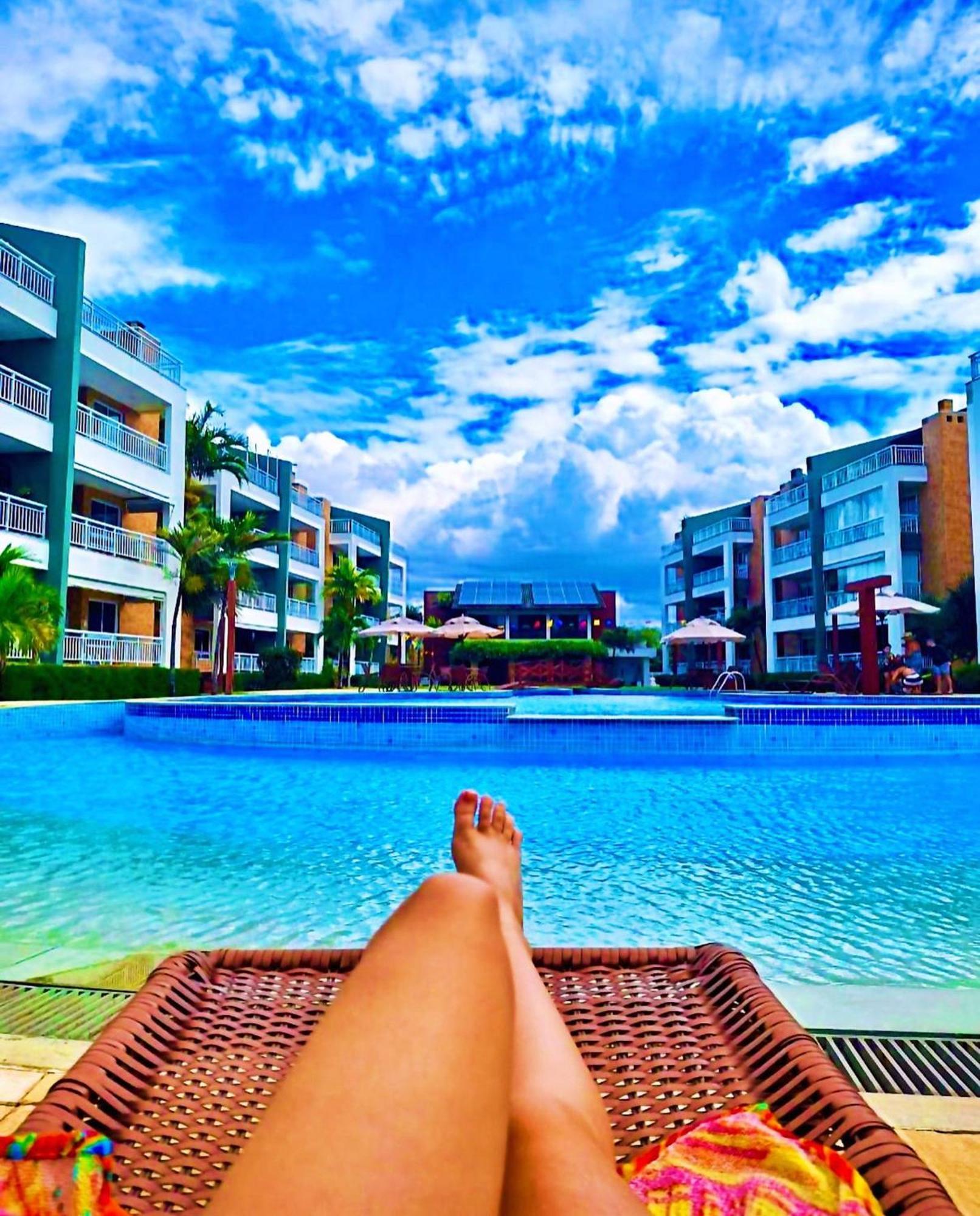 Terramaris - Aptos Vista Mar, Pe Na Areia, Vizinho Ao B Park Акуираз Екстериор снимка