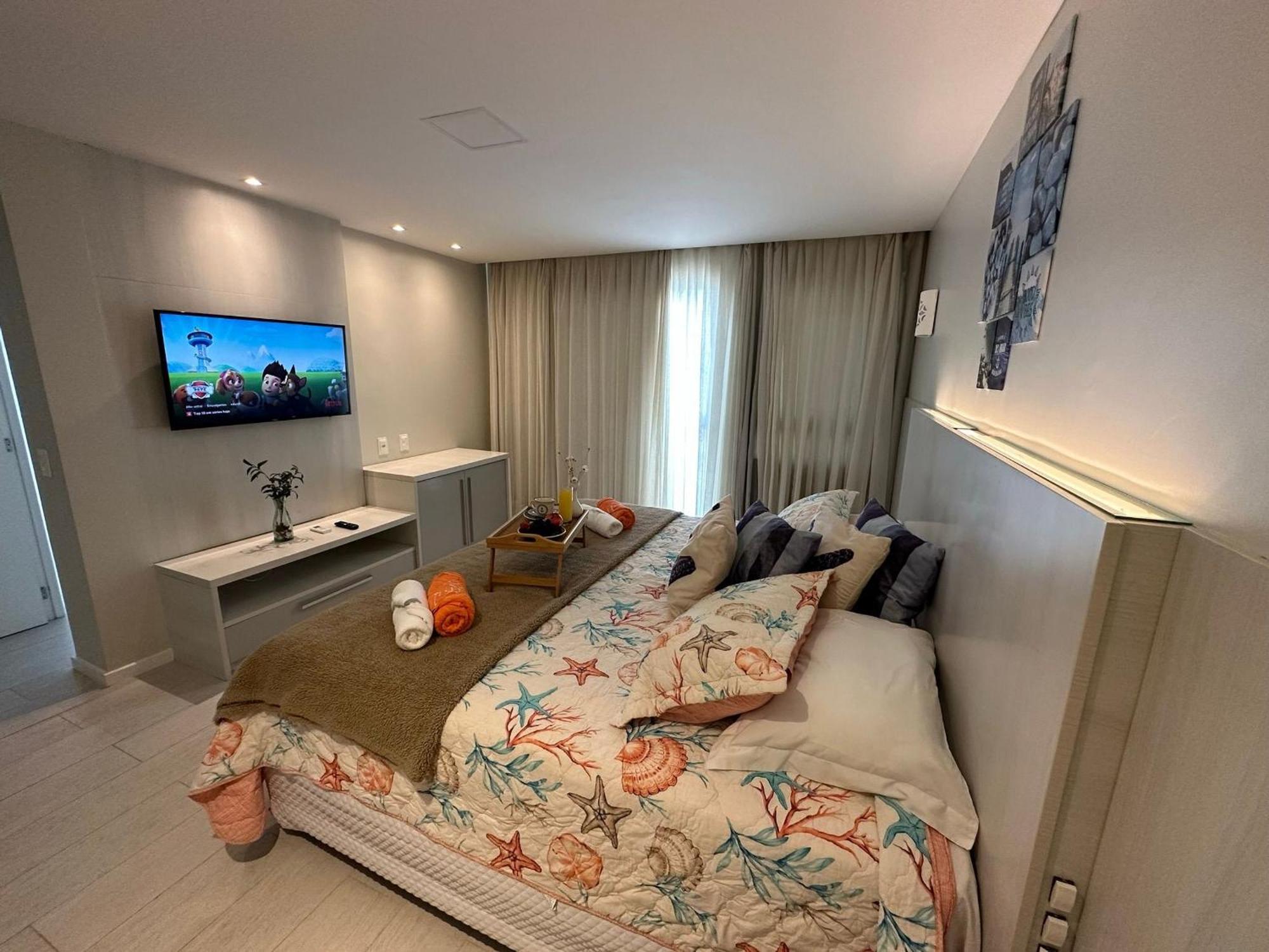 Terramaris - Aptos Vista Mar, Pe Na Areia, Vizinho Ao B Park Акуираз Екстериор снимка