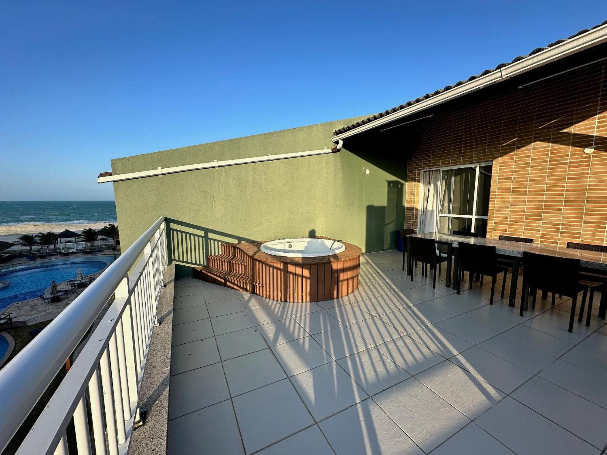Terramaris - Aptos Vista Mar, Pe Na Areia, Vizinho Ao B Park Акуираз Екстериор снимка