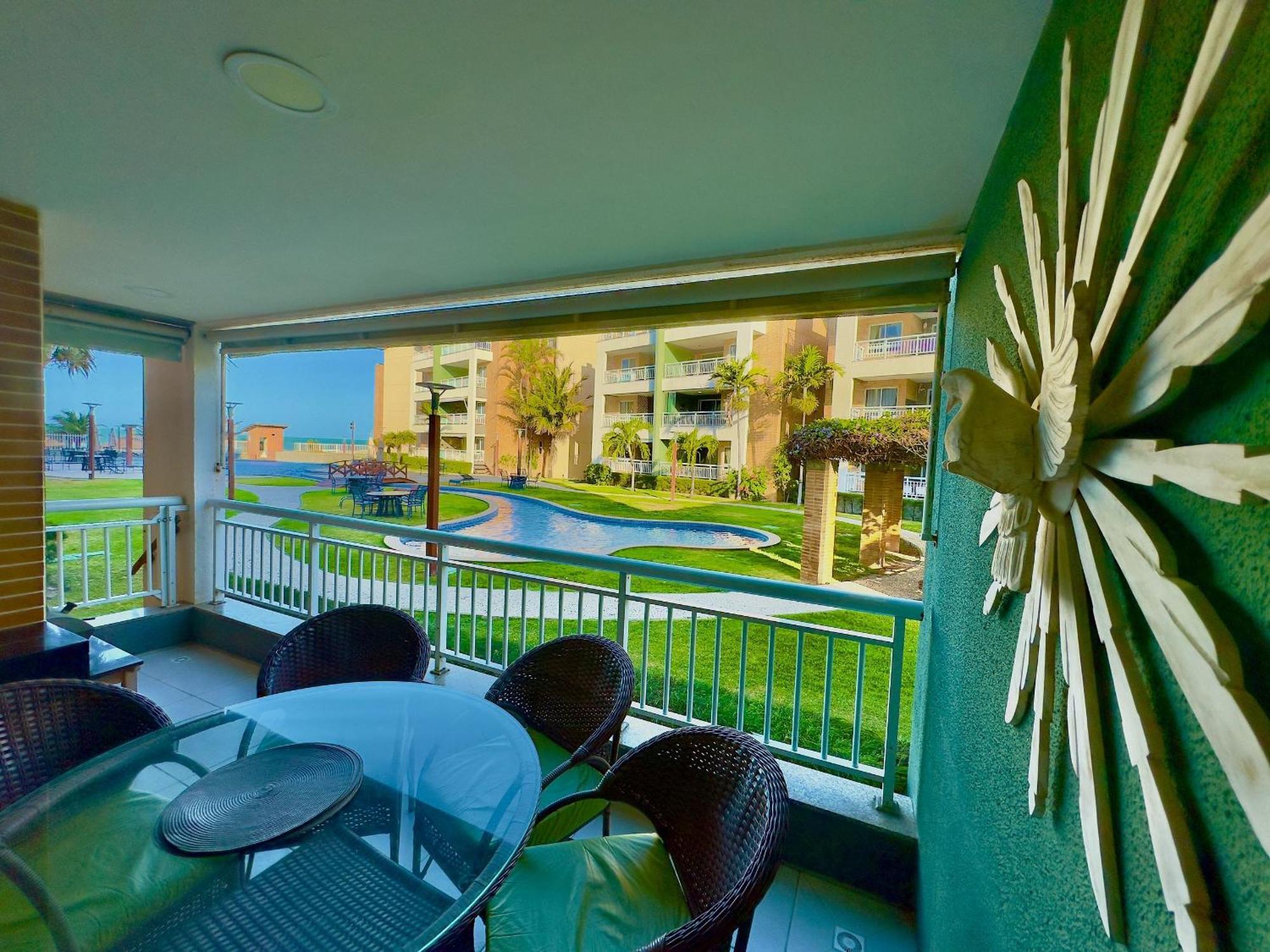 Terramaris - Aptos Vista Mar, Pe Na Areia, Vizinho Ao B Park Акуираз Екстериор снимка