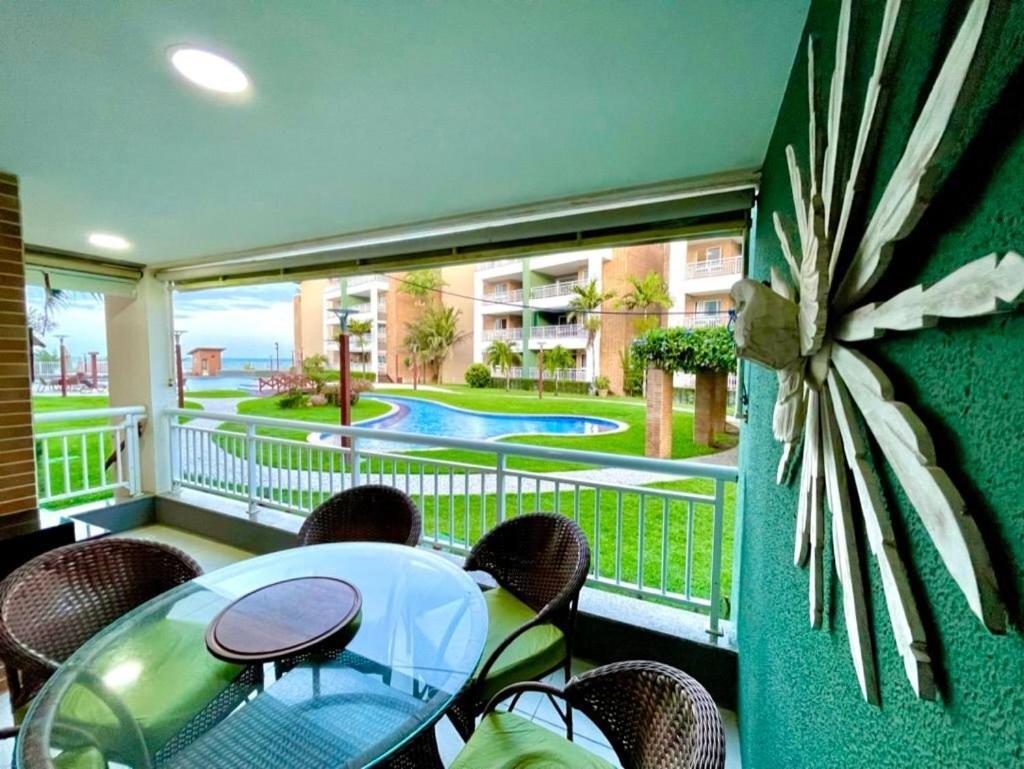 Terramaris - Aptos Vista Mar, Pe Na Areia, Vizinho Ao B Park Акуираз Екстериор снимка