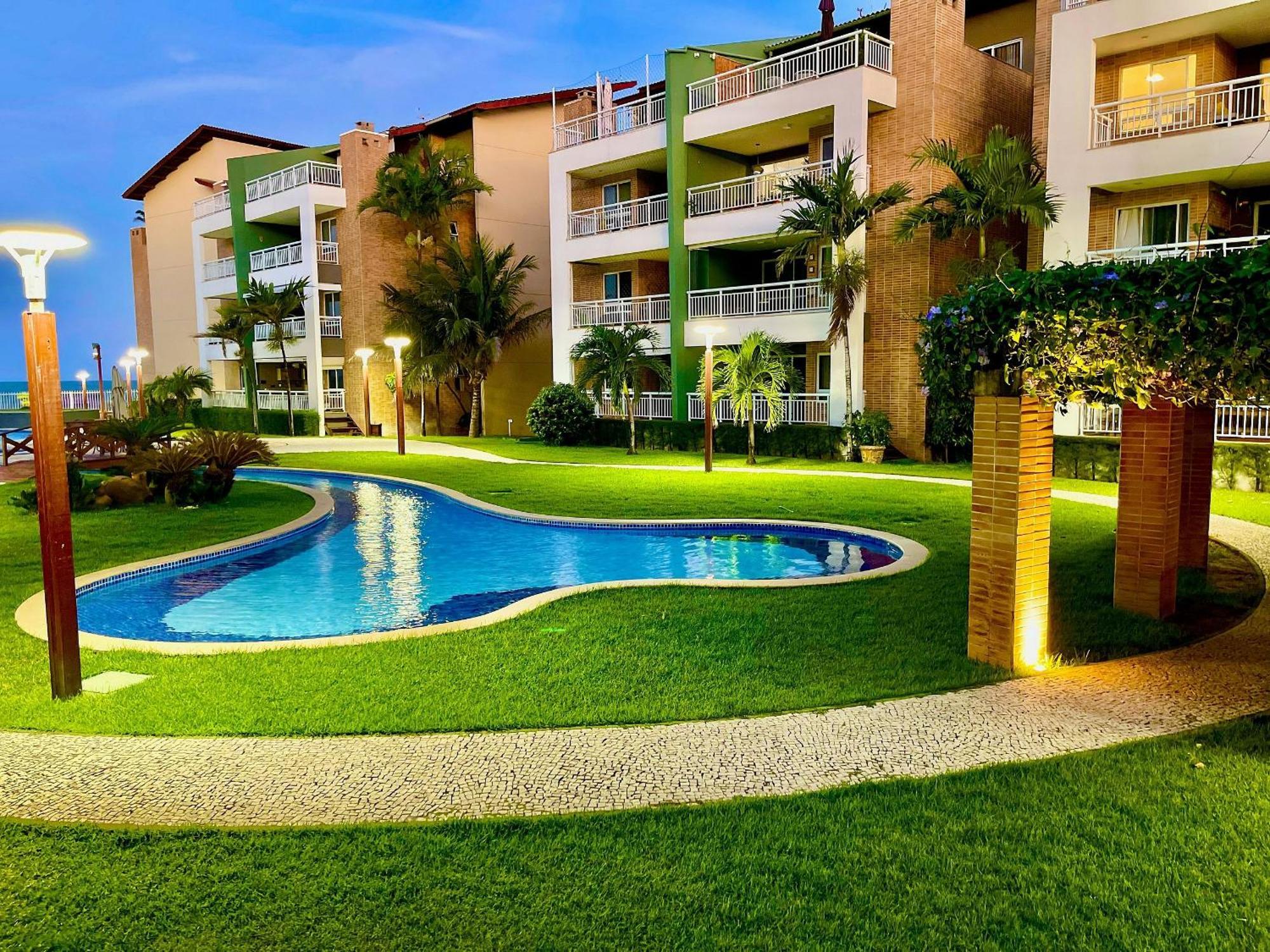 Terramaris - Aptos Vista Mar, Pe Na Areia, Vizinho Ao B Park Акуираз Екстериор снимка