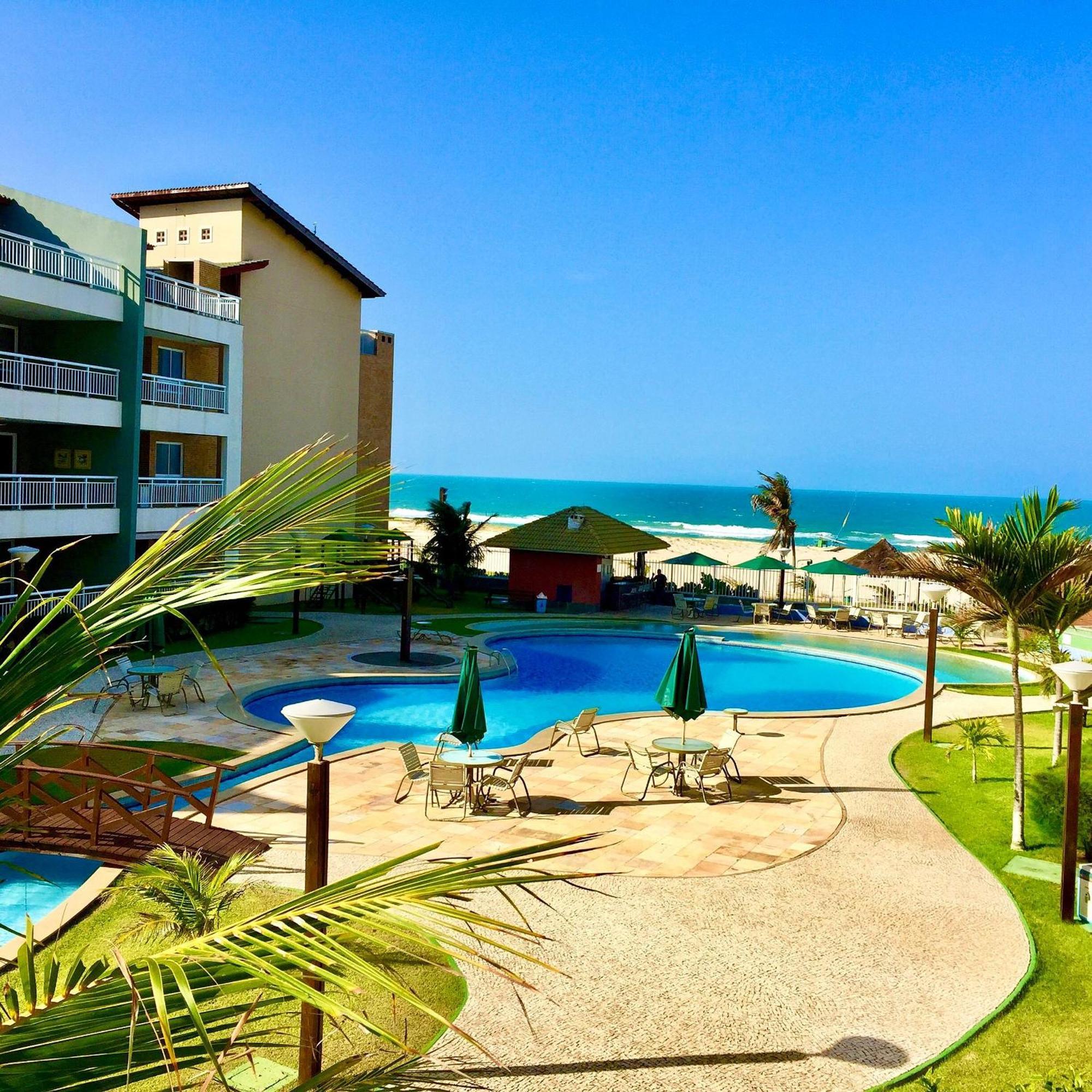 Terramaris - Aptos Vista Mar, Pe Na Areia, Vizinho Ao B Park Акуираз Екстериор снимка